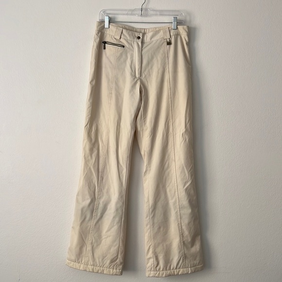NILS Pants - NILS Women Ski Pants Size 10 Cream Color